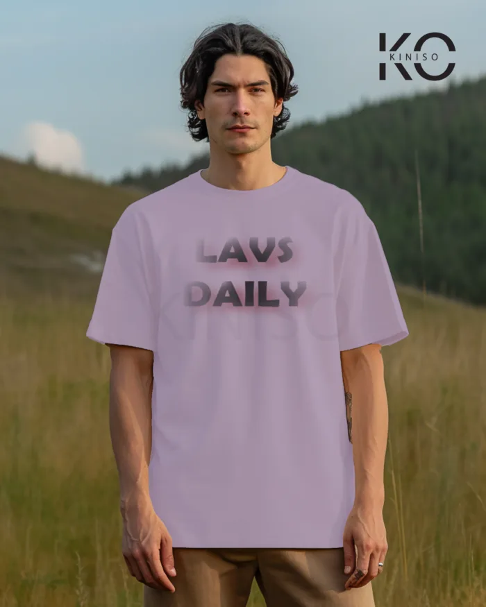 Graphic vehicle t shirt for males with LAVS DAILY Style Printed - Image 7